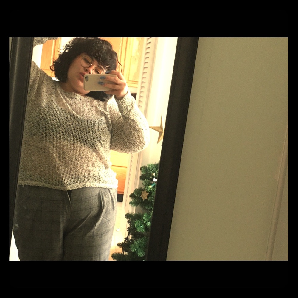 Plus size sweater